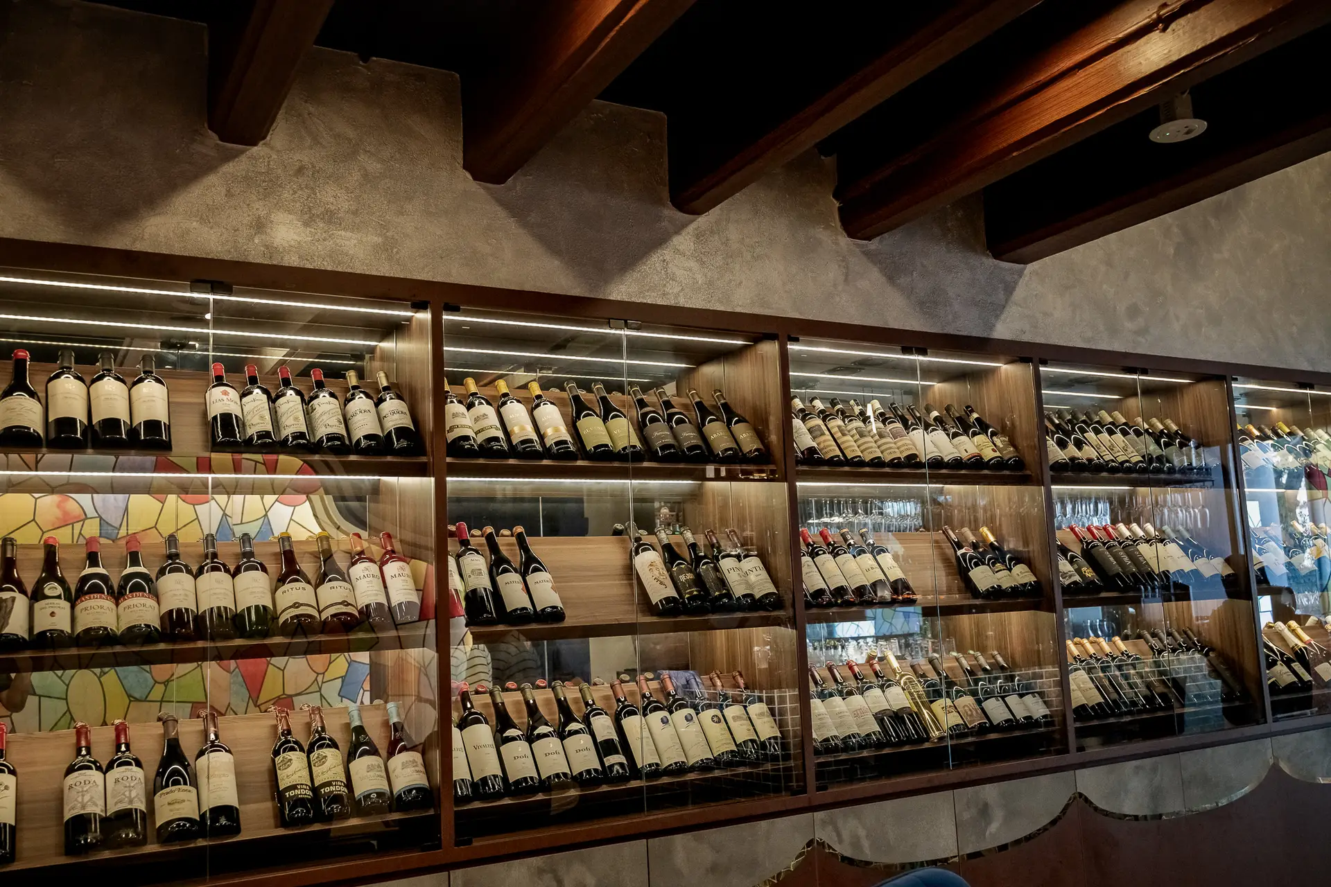 Fine and Rare Wines collection at Amor