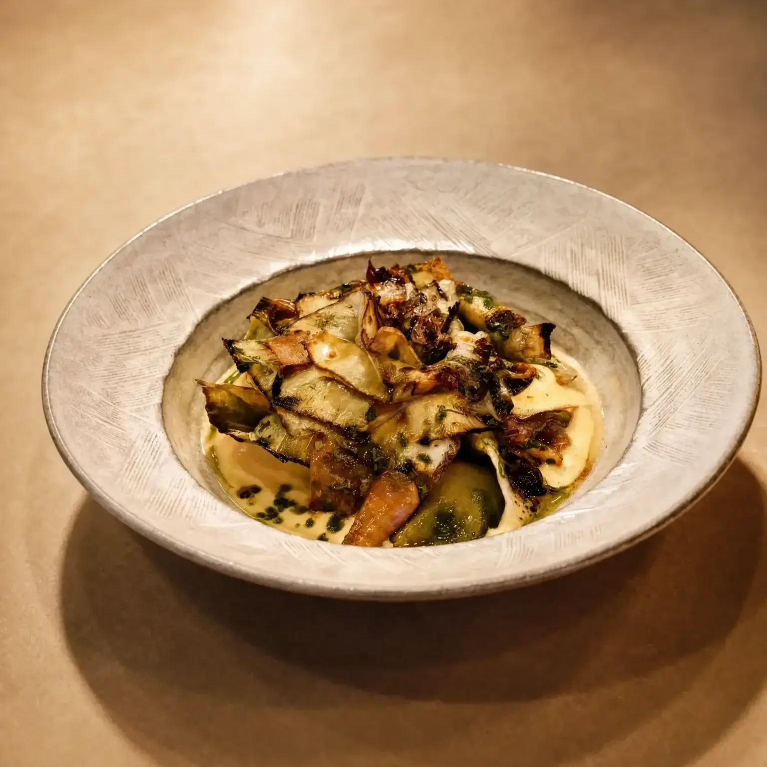 A Spanish lunch dish served at Amor